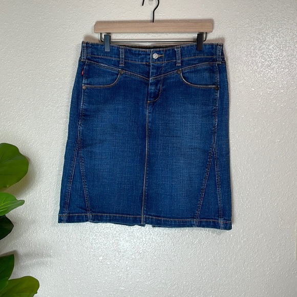 Levi's Dresses & Skirts - Levi’s | Western style above the knee skirt